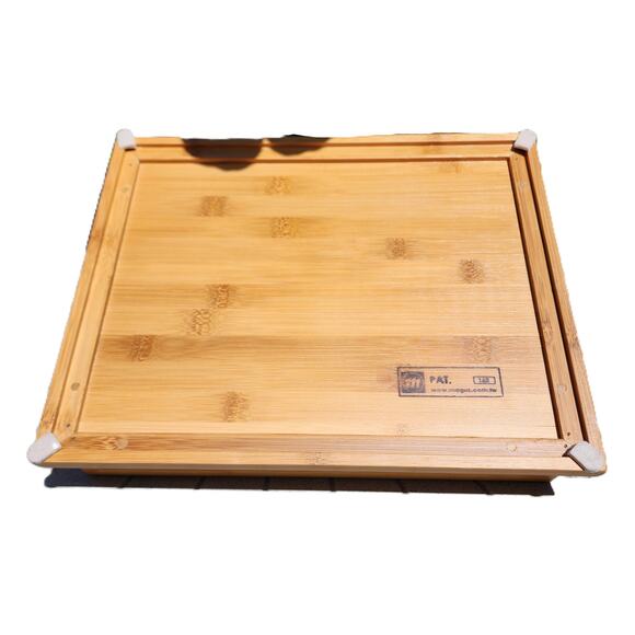 Genuine Bamboo Lattice Desktop Document Stacking Tray - Picture 6 of 10